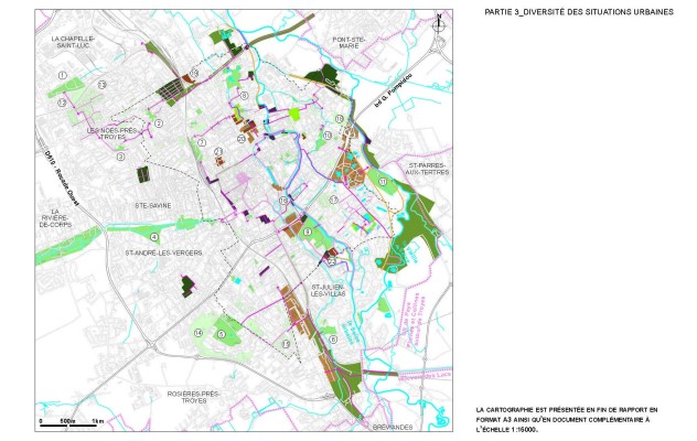 Omnibus | Plan de paysage de Troyes