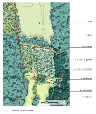 Omnibus | Plan guide pour le fond de la Gueule à Gorze