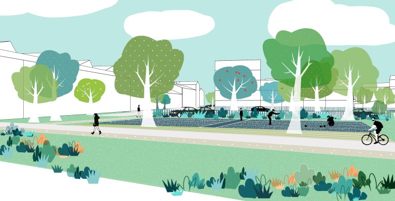 Omnibus | Plan-guide rives de Meurthe nord à Nancy