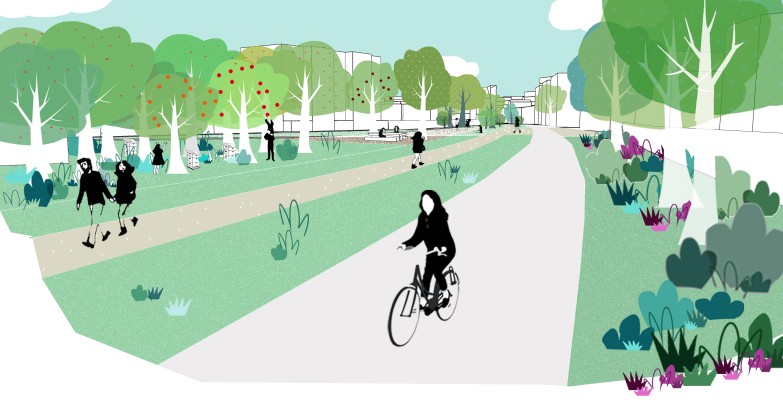 Omnibus | Plan-guide rives de Meurthe nord à Nancy